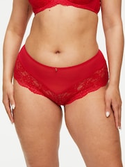 Ann Summers Red Sexy Lace Shorts - Image 1 of 6