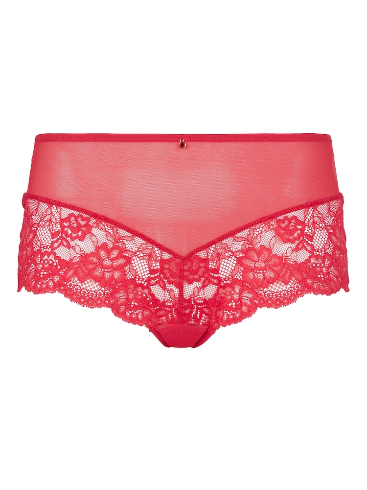 Ann Summers Red Sexy Lace Shorts - Image 6 of 6