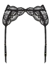 Ann Summers Black Sexy Lace Planet Suspender Belt - Image 5 of 5