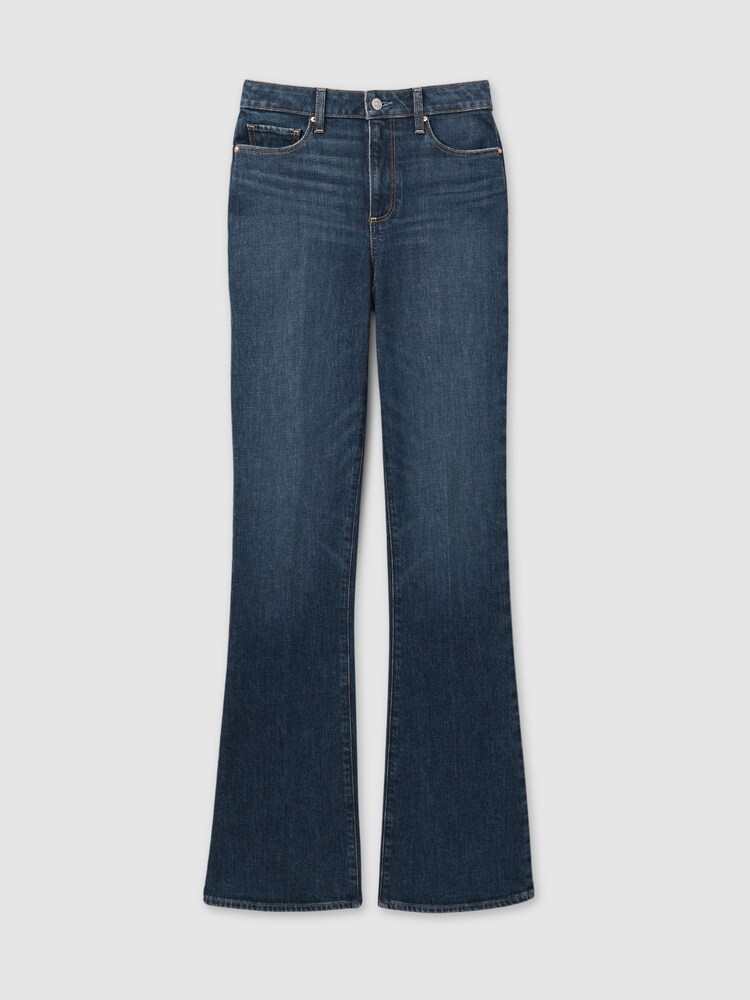 Paige Ancient Blue High Rise Flared Jeans - Image 2 of 5