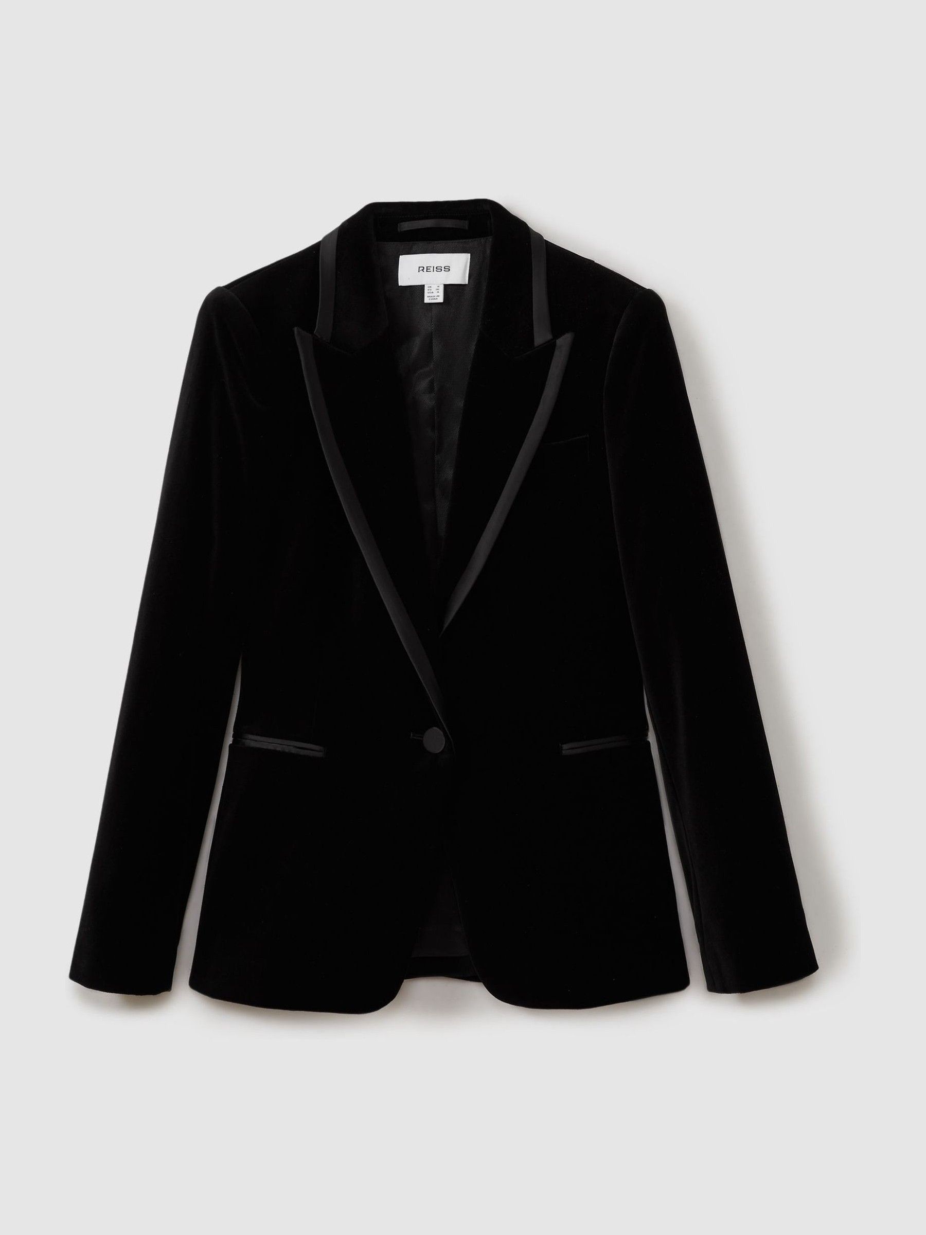 Reiss Petite Parisa Blazer Black