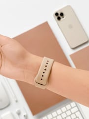 Coconut Lane Caramel Latte NAKD Apple Watch Strap - Image 2 of 4