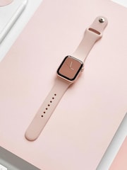 Coconut Lane Dusty Pink NAKD Apple Watch Strap - Image 3 of 4