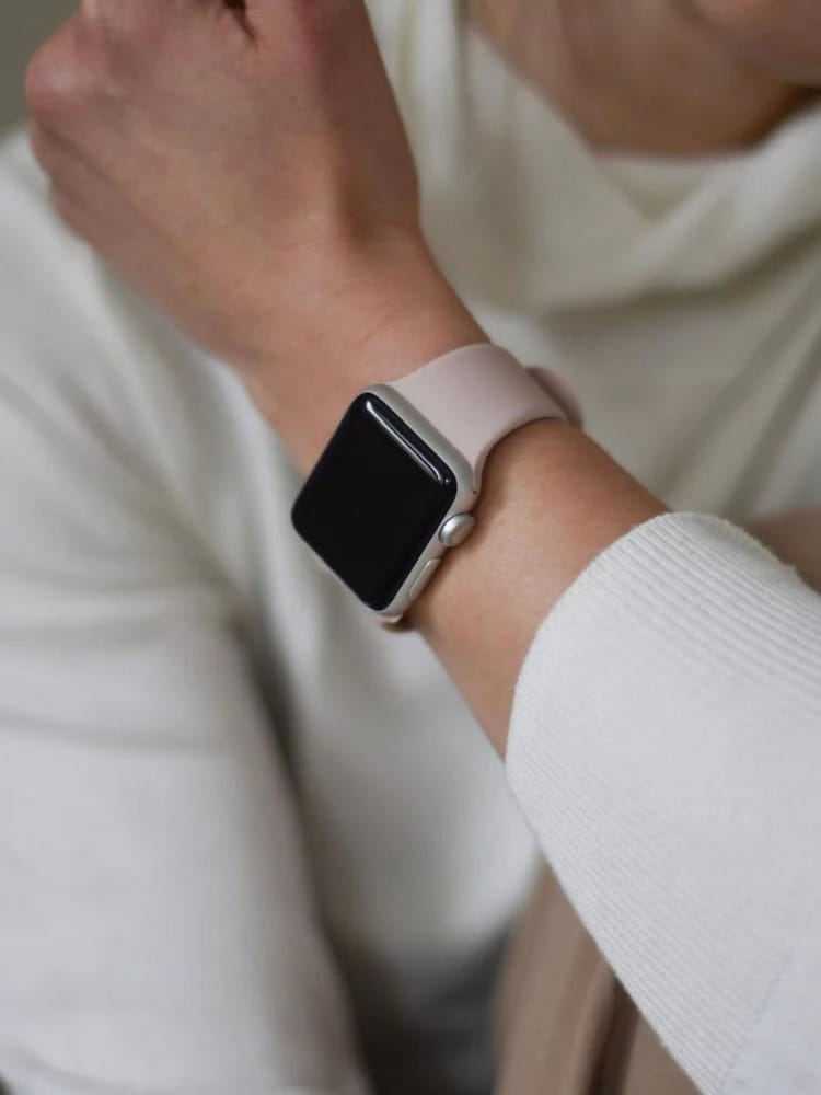 Coconut Lane Dusty Pink NAKD Apple Watch Strap - Image 4 of 4 Coconut Lane Dusty Pink NAKD Apple Watch Strap - Image 4 of 4