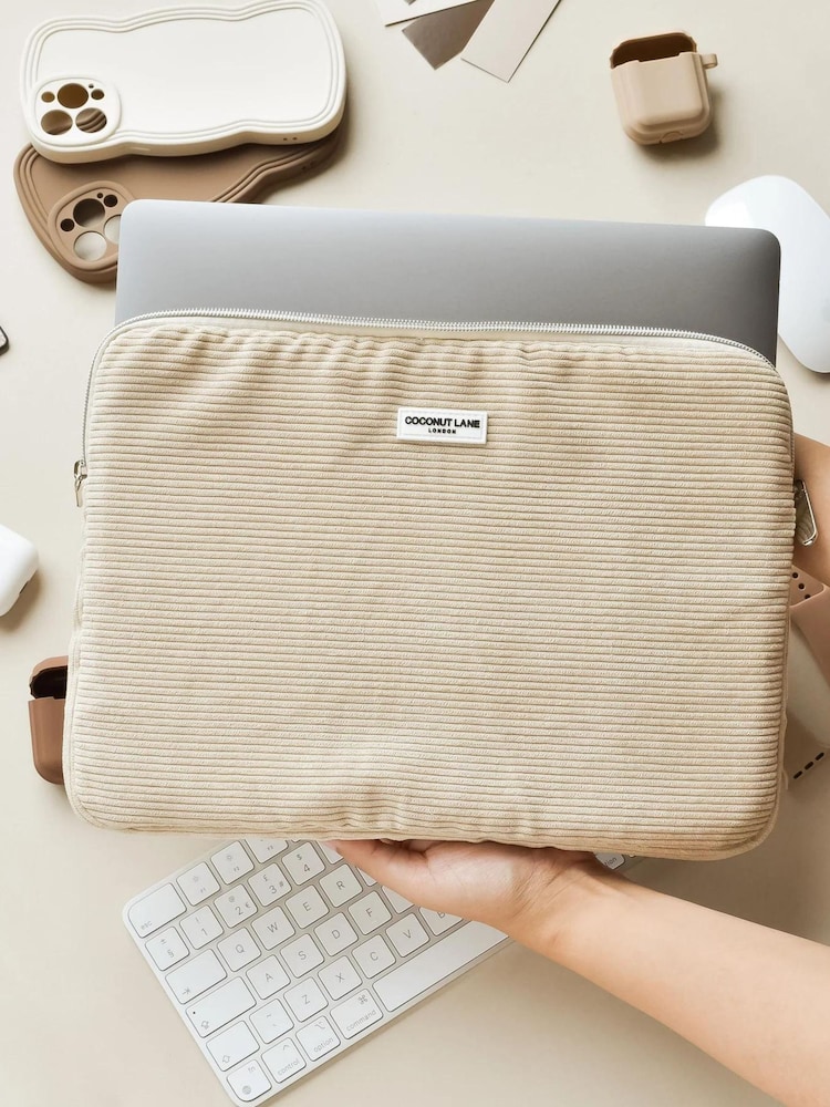 Coconut Lane Nude Laptop Sleeve - Image 1 of 4