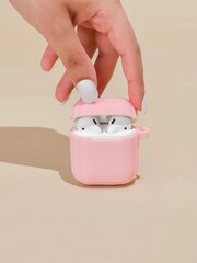 Coconut Lane Lilac Purple/Pink Curvy iPhone 13 Airpods Case and Phone Strap - Image 4 of 4
