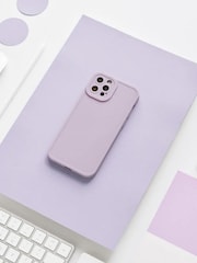 Coconut Lane Lilac Purple NAKD iPhone 14 Case and Phone Strap - Image 3 of 4