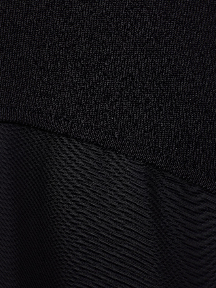 Marineblau - Reiss Rene Rene Hybrid Strick-Midikleid - Bild 6 von 6 Marineblau - Reiss Rene Rene Hybrid Strick-Midikleid - Bild 6 von 6