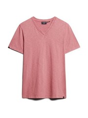 Superdry 100% Baumwolle V-Ausschnitt Slub Kurzarm  T-Shirt - Bild 4 von 6