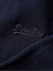 Superdry Blue Henley Cotton Cashmere Knitted Jumper - Image 6 of 6