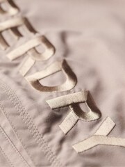 Superdry Brown Sport Graphic 17 Inch Recycled Swim Shorts - Image 6 of 6