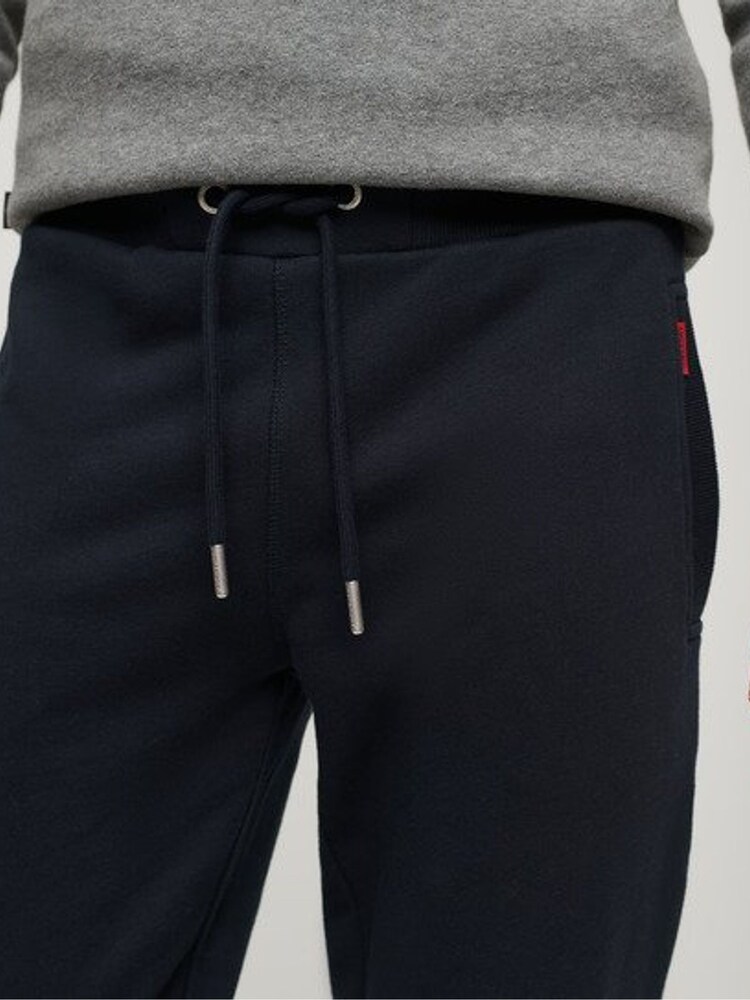 Superdry Blue Essential Logo Joggers - Image 4 of 6