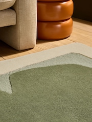 MADE.COM Green Kinney Wool Rug - Image 2 of 5