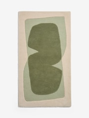 MADE.COM Green Kinney Wool Rug - Image 5 of 5