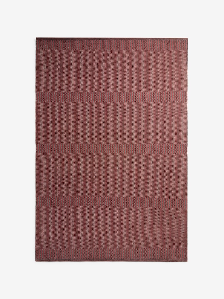MADE.COM Red Atwell Flatweave Rug - Image 5 of 5 MADE.COM Red Atwell Flatweave Rug - Image 5 of 5