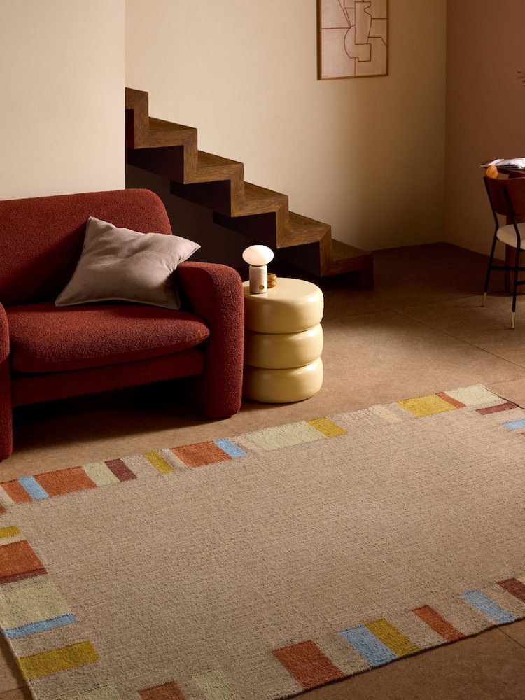 MADE.COM Natural Wilson Jute Rug - Image 1 of 5