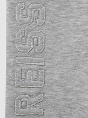 Reiss Grey Paulina 4-9 yrs Applique Logo Sweat Joggers - Image 5 of 5