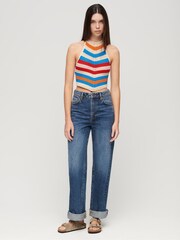 Superdry Hanky Hem Halter Crochet Top - Bild 2 von 7