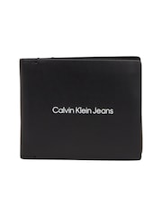 Calvin Klein Black Print Bifold Wallet - Image 1 of 2