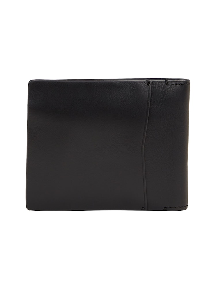 Calvin Klein Black Print Bifold Wallet - Image 2 of 2 Calvin Klein Black Print Bifold Wallet - Image 2 of 2