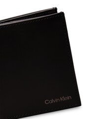 Calvin Klein Black Smooth Trifold Wallet - Image 3 of 4