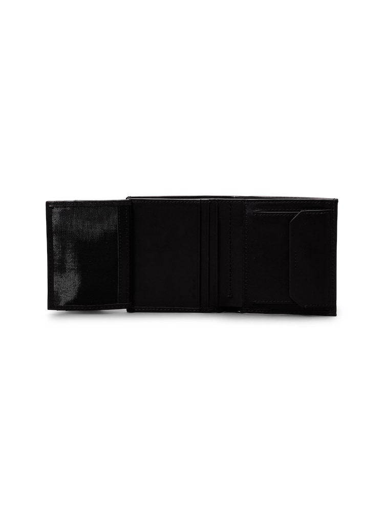 Calvin Klein Black Smooth Trifold Wallet - Image 4 of 4