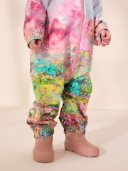 Pink Scene Waterproof Hooded Puddlesuit (3mths-7yrs) - Image 3 of 8