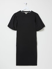 FatFace Black Enya Jersey Dress - Image 5 of 5