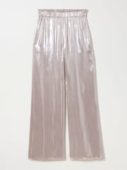 FatFace Silver Yvette Wide Leg Trousers - Image 6 of 6