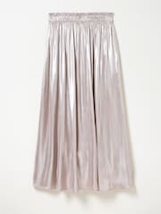 FatFace Silver Briar Midi Skirt - Image 6 of 6