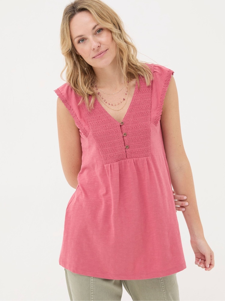 FatFace Pink Janine Tunic - Image 1 of 5 FatFace Pink Janine Tunic - Image 1 of 5