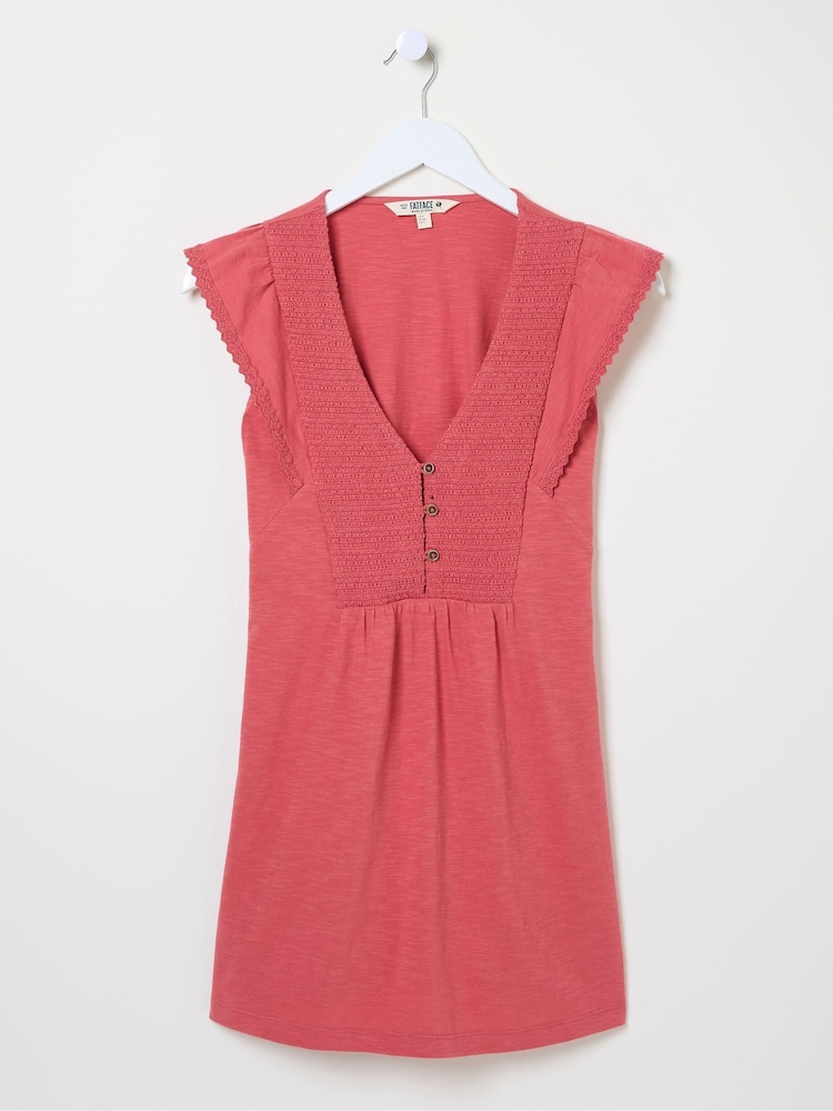 FatFace Pink Janine Tunic - Image 5 of 5 FatFace Pink Janine Tunic - Image 5 of 5