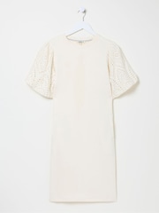 FatFace White Enya Jersey Dress - Image 5 of 5