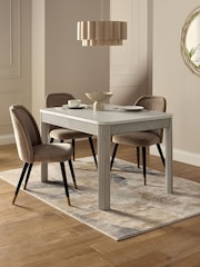 Grey 4 to 6 Seater Valencia Dining Table - Image 1 of 8