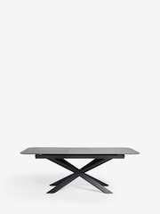Grey Astoria Ceramic 6 to 8 Seater Extending Dining Table - Image 7 of 10