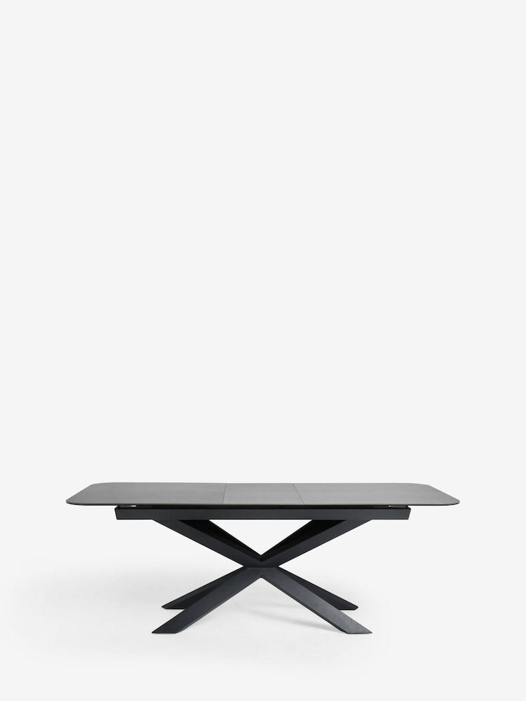 Grey Astoria Ceramic 6 to 8 Seater Extending Dining Table - Image 9 of 9
