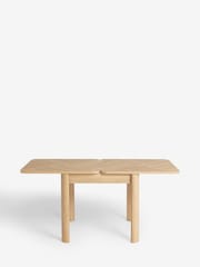 Mid Natural Owen 4 to 6 Seater Extending Dining Table - Image 4 of 9