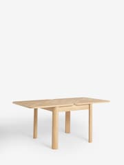 Mid Natural Owen 4 to 6 Seater Extending Dining Table - Image 5 of 9