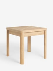 Mid Natural Owen 4 to 6 Seater Extending Dining Table - Image 6 of 9
