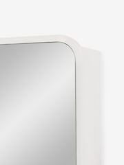White Mirrored Storage Double Wall Cabinet - Image 9 of 9