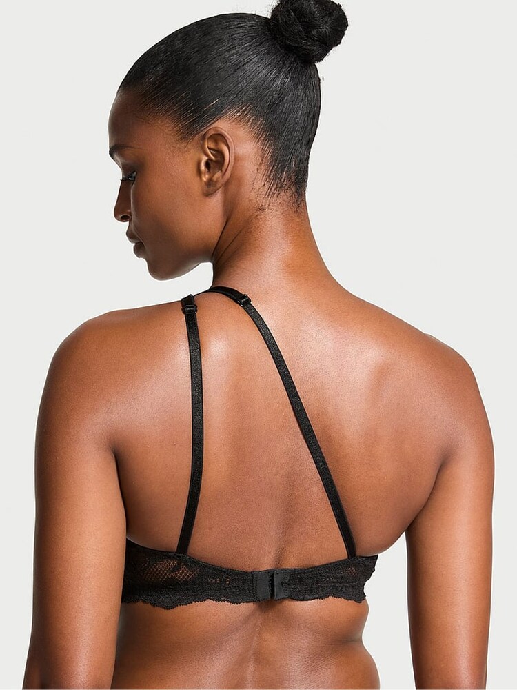 Victoria's Secret Black One Shoulder Monowire Twinkle Shine Strap Bra - Image 2 of 3