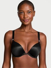 Victoria's Secret Black Bombshell Add 2 Cups Star Shine Push Up Bra - Image 1 of 4