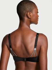 Victoria's Secret Black Bombshell Add 2 Cups Star Shine Push Up Bra - Image 2 of 4