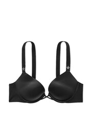 Victoria's Secret Black Bombshell Add 2 Cups Star Shine Push Up Bra - Image 3 of 4