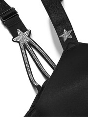 Victoria's Secret Black Bombshell Add 2 Cups Star Shine Push Up Bra - Image 4 of 4