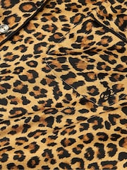 Victoria's Secret New Glam Leo Satin Long Pyjama Set - Image 4 of 4