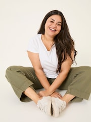 FatFace Ivy White T-Shirt - Image 10 of 13