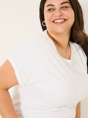FatFace Ivy White T-Shirt - Image 11 of 13