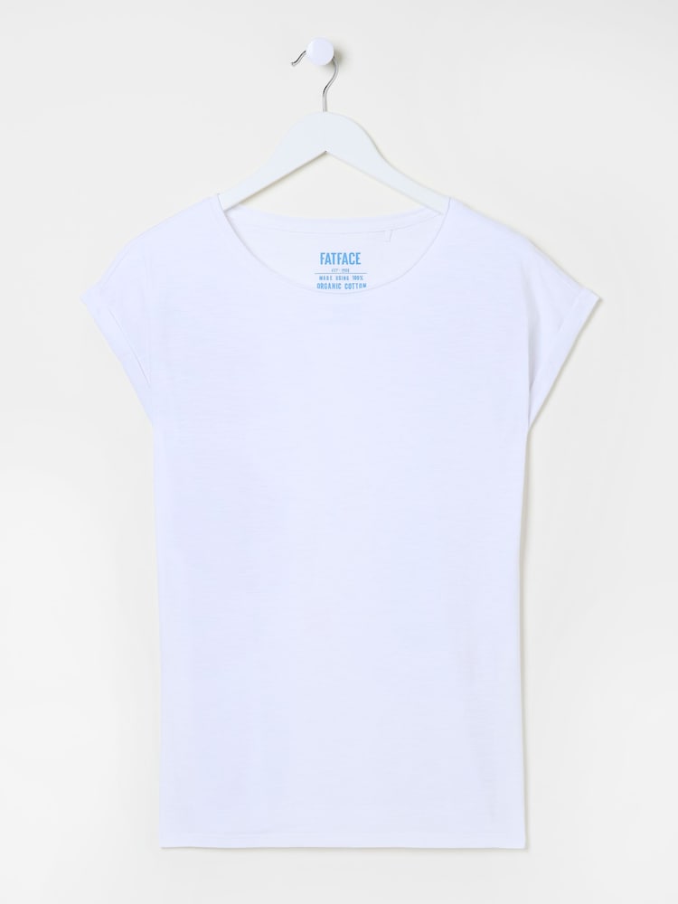 FatFace Ivy White T-Shirt - Image 13 of 13