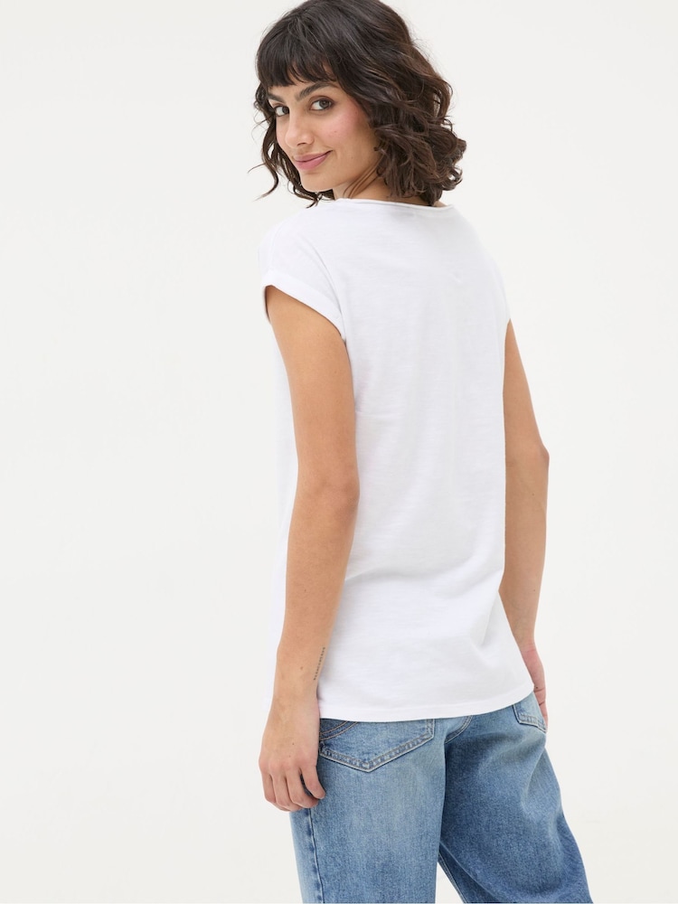 FatFace Ivy White T-Shirt - Image 2 of 13